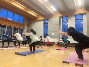 筋トレ教室の様子