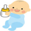 赤ちゃんと哺乳瓶