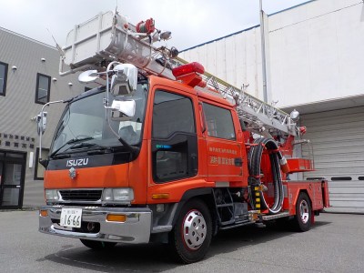 はしご車売り払い