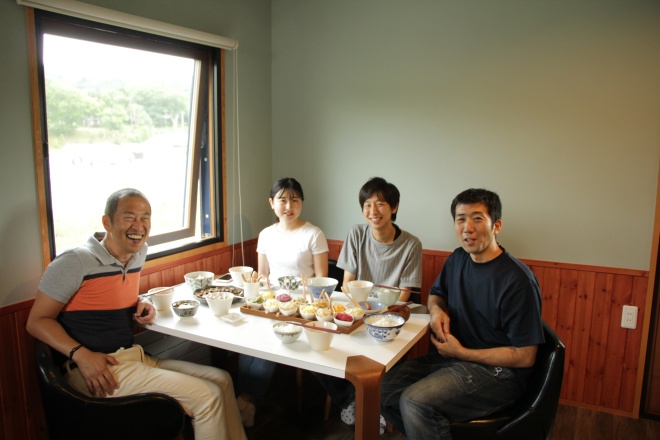 川島旅館さまにはまかないも提供していただきました