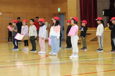 1年生を迎える会