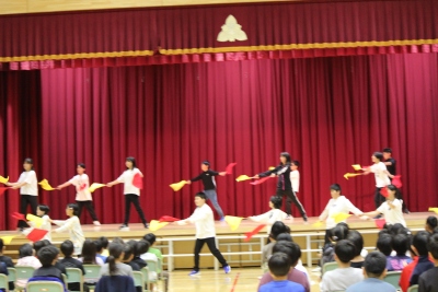 学習発表会リハーサル