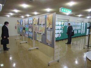 町美術展書道展