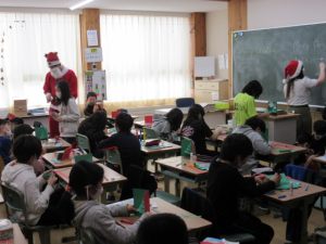 クリスマス前外国語学習