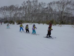 昨年度のスキー授業