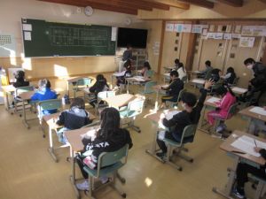 学力検査2年生