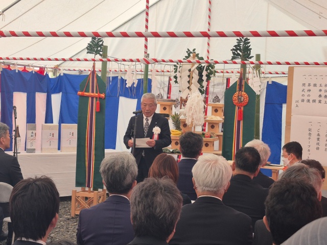 DMR水素製造プラント竣工式がおこなわれました