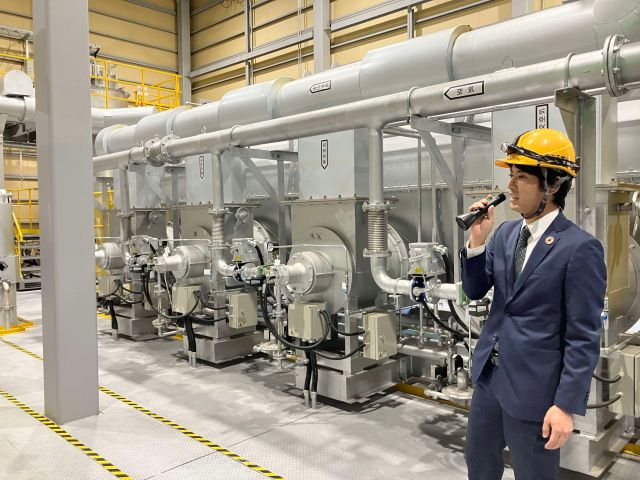 DMR水素製造プラント竣工式がおこなわれました