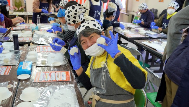 年忘れのお餅つき3