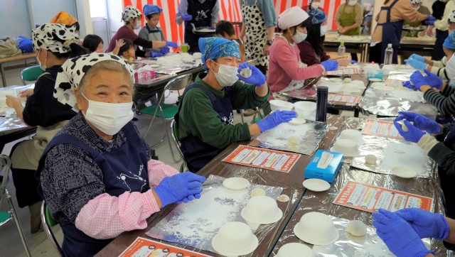 年忘れのお餅つき4