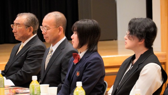 入隊予定者を激励3