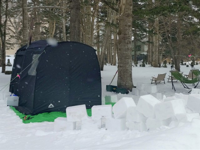 雪景色のなかで新感覚の「整う」体験3